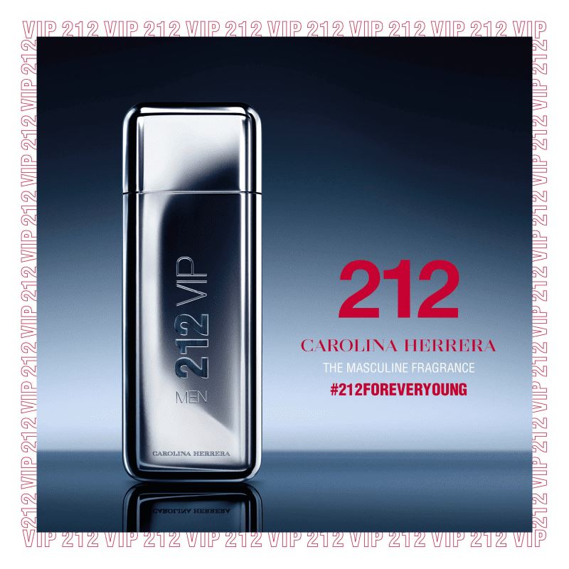 212 VIP Men Carolina Herrera Eau de Toilette - Profumo per uomini