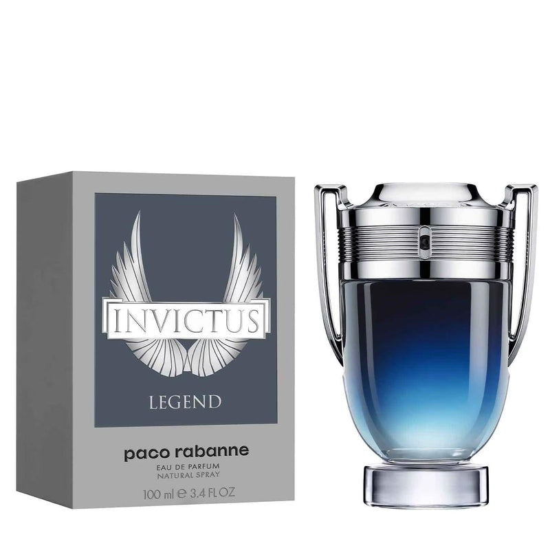 3 Profumi Paco Rabanne INVICTUS LEGEND, Paco Rabanne INVICTUS e Paco Rabanne INVICTUS VICTORY 100ml (Eau de Parfum) - Profumi per uomini