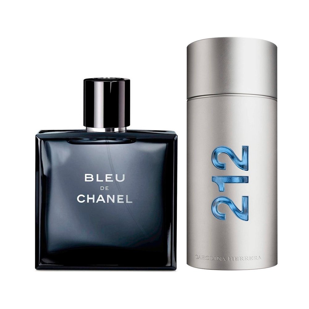 Bleu de Chanel e 212 MEN - Profumi per uomini